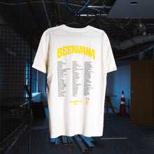 Beervana 2022 Brewery Lineup Tee - Cream